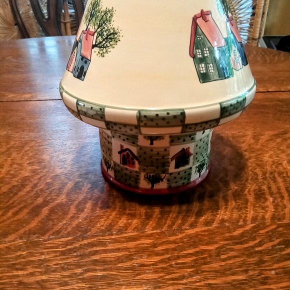 Blue Sky Authentic Stoneware Candle Holder Cottagecore Country Decor - Picture 7 of 7